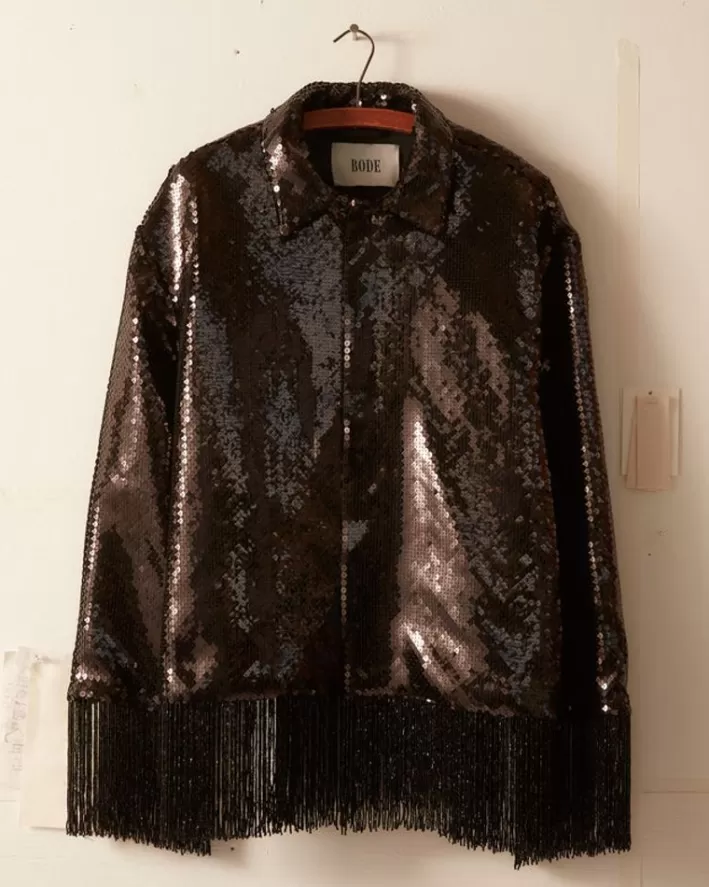 Men BODE Outerwear<Sequined Blass Evening Jacket