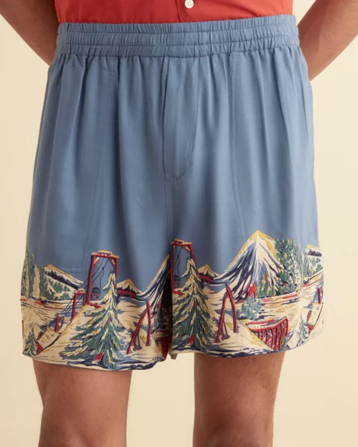 Men BODE Shorts<Ski Lift Shorts