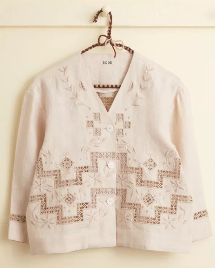 Women BODE Outerwear<Step Cutwork Overshirt