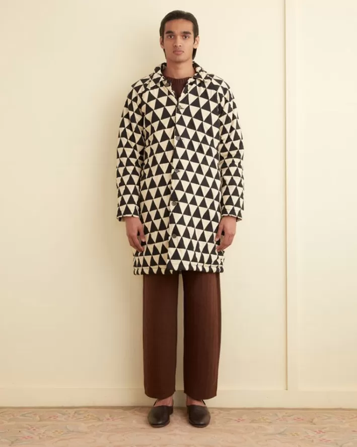 Men BODE Outerwear<Thousand Pyramids Quilt Jacket