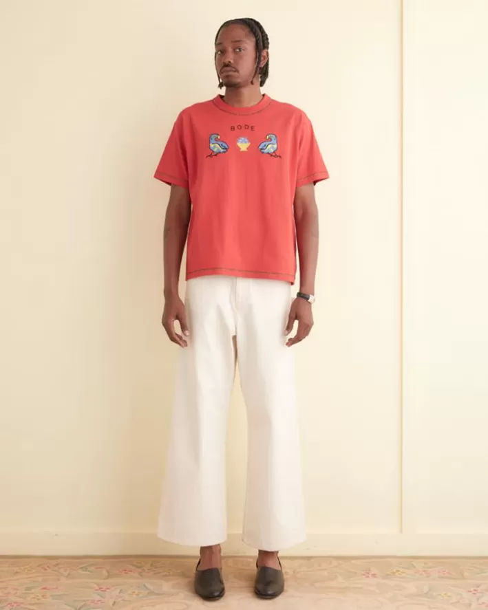 Men BODE Cut & Sew<Twin Parakeet Tee