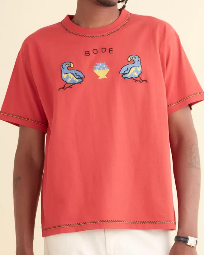 Men BODE Cut & Sew<Twin Parakeet Tee