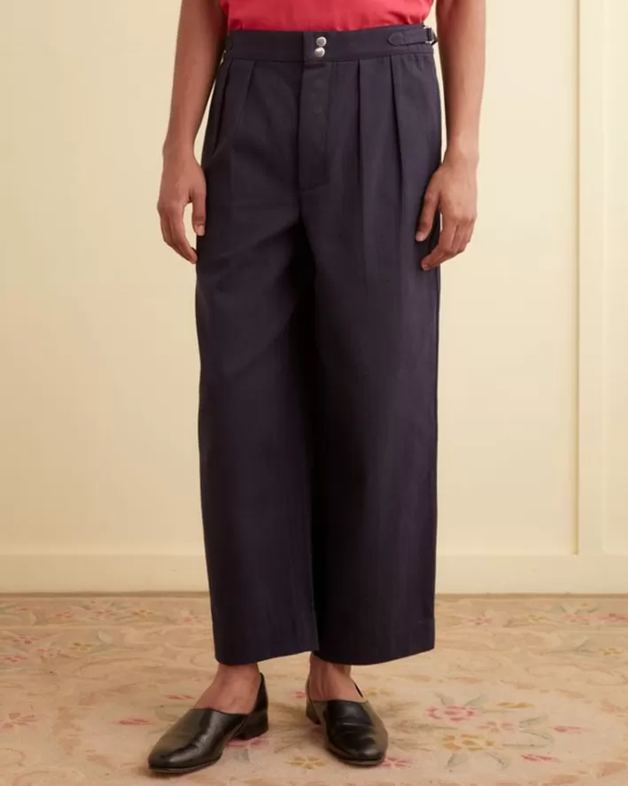 Men BODE Trousers & Pants<Wide Leg Snap Trousers