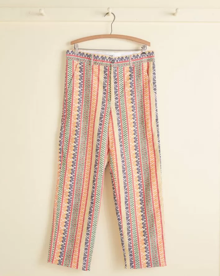 Men BODE Trousers & Pants<Wildflower Stripe Trousers